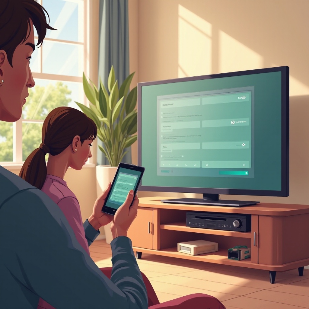 Probleme beim Verbinden von Android-Handy mit Grundig TV lösen