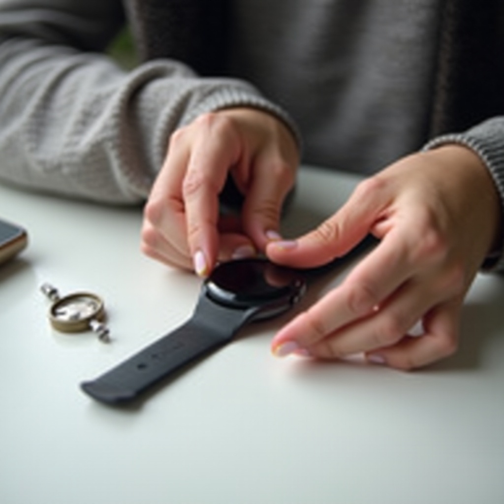 Probleme beim Armbandwechsel an Samsung Smartwatch lösen